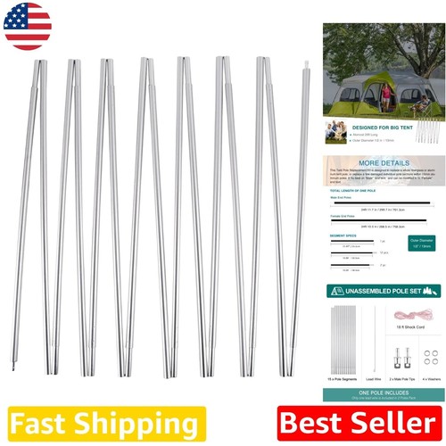 Lightweight tent pole - lightweight, 24ft