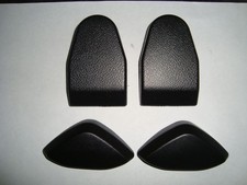 ORIGINAL BMW E28 SEATBELT TOP CAP COVERS FRONT & REAR SET.