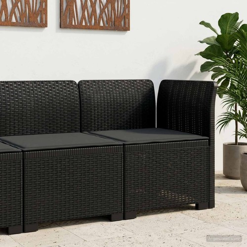 Canapé jardin look rotin - jardin,
