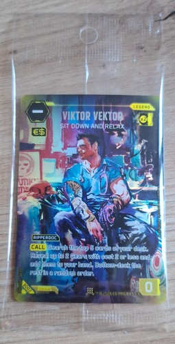 Cyberpunk tcg viktor vektor - cyberpunk,