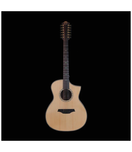 Guitare folk electro - 12, cordes