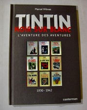 Tintin noir sur blanc M