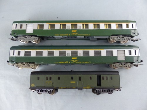 Jouef lot de 3 wagons - lot,