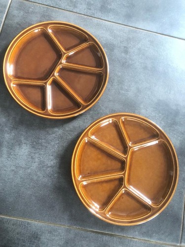 Assiettes fondue vintage - 2,