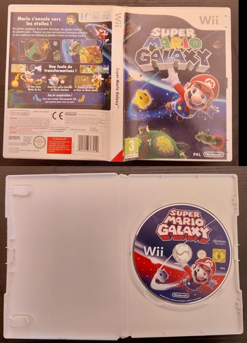 Wii jeu super mario galaxy - mario,
