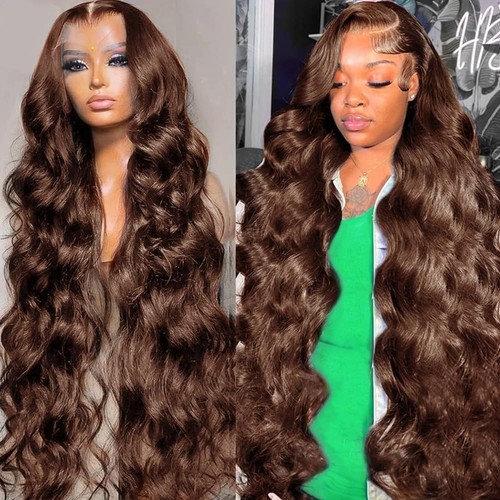 Chocolate brown 13x4 - chocolate,