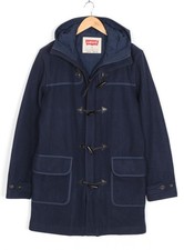Duffle Coat LEVI’S à capuche en laine mélangée homme taille M MJ6053