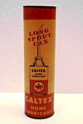 Tube carton huile caltex - huile,