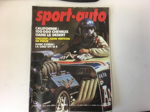 Sport auto 235 1981 john - sport,