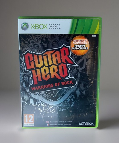 Jeu guitar hero warriors - warriors, of