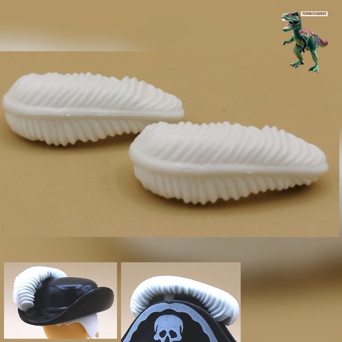 Playmobil stylo blanc - x2,