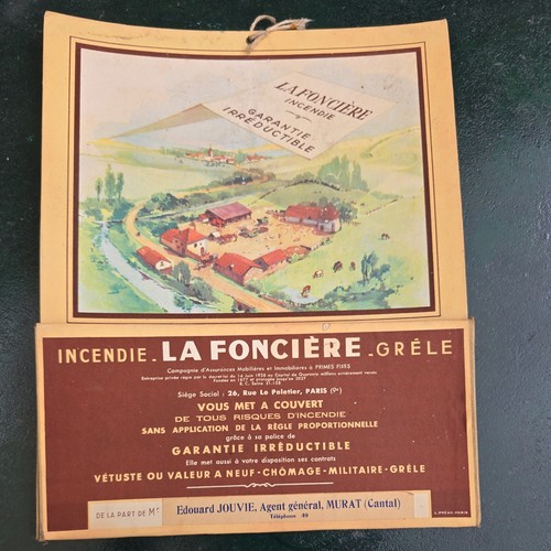 Ancien carton publicitaire - ancien,