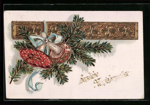 Carte postale gaufrée