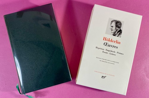 Hölderlin oeuvres - -,