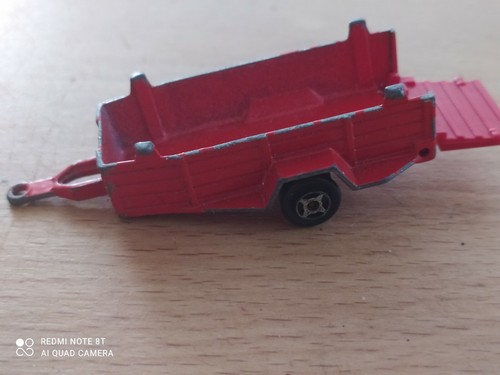 Majorette remorque rouge avec - rouge,