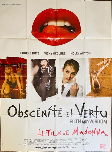 Affiche cinéma obscénité - affiche,