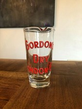 GRAND VERRE A BEC VERSEUR, CARAFON " GORDON'S DRY LONDON GIN " VINTAGE