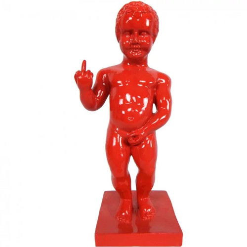 Statue manneken pis résine - en,