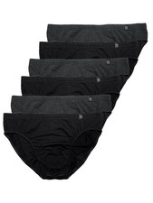 Lot de 6 slips homme cotton