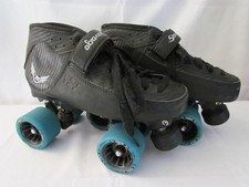 Mota Mojo Savage Quad Roller Skates w/ Boss Plates & Toxic Wheels 6 6.5 EU 39