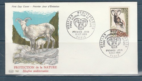 Enveloppe 1er jour faune - enveloppe,