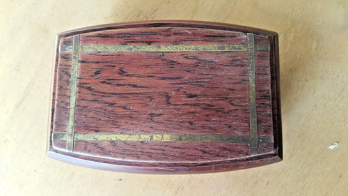 Pc29 boite timbres en - en, bois