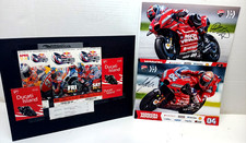 DUCATI RED BULL Andrea Dovizioso Danilo Petrucci Ticket Autographed Signed Pics