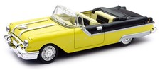 Voiture americaine pontiac starchief 1955 jaune 1/43ème