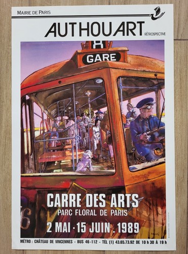 Ancienne affiche art old - d'art,