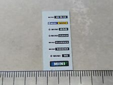 1/18 Décalcomanie Morris Mini