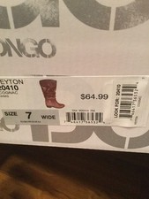Bongo Brown Boots NIB Size 7