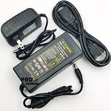 Power Supply AC 100V-240V To DC Adapter Plug 12V 2A-5A For 3528 5050 LED Strip