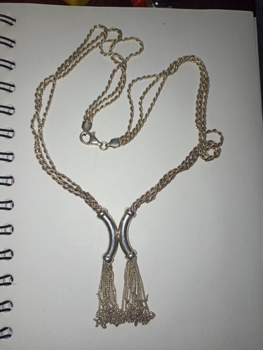 Superbe collier argent massif