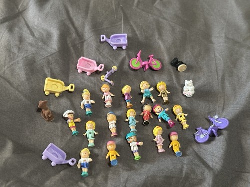 Lot figurines polly pocket - polly, et