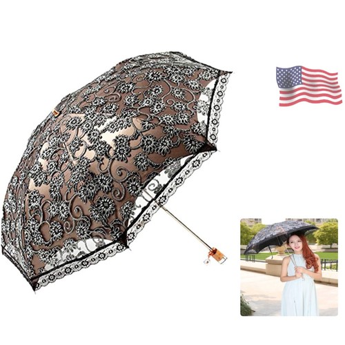 Ladies lace parasol - ladies,