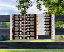 Western Horse Saddle Pad Show