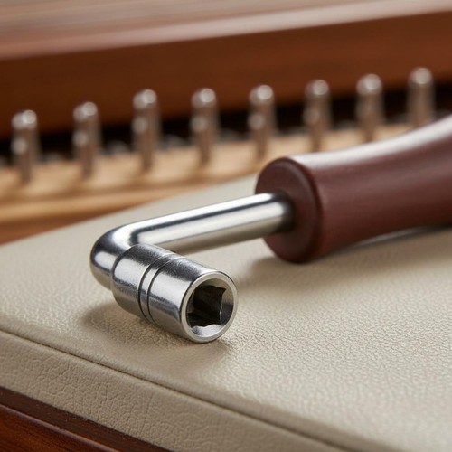Clé accordage guzheng - clé, d'accordage