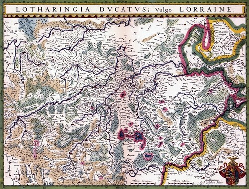 Reproduction carte ancienne - ,