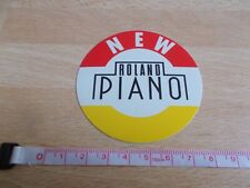 Autocollant NEW ROLAND PIANO