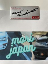 Plaque emblème sport TOYOTA