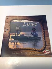2002 Lowe Bass Fish Boat Catalog Brochure Book Stinger Roughneck Jon Striker