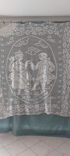 Couvre lit ancien - dessus, de