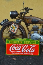 Plaque émaillée COCA COLA