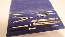 coffret de compas  boussole de dessin technique vintage, RICHTER K9 BH Allemagne