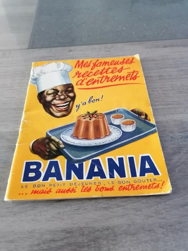 Banania publicitaire choclat - banania, (publicitaire
