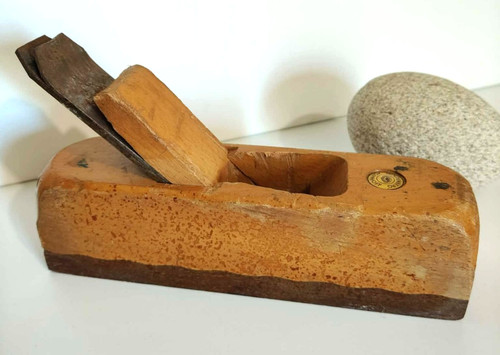 Ancien rabot bois - rabot,
