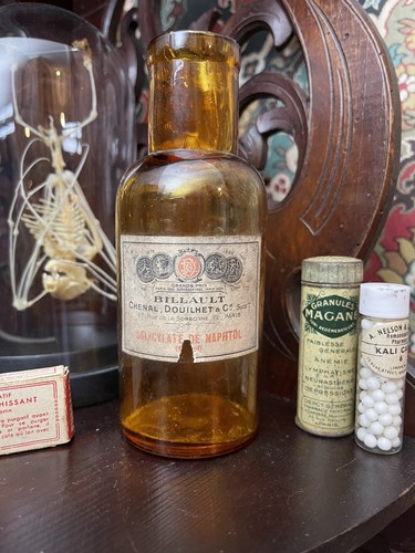 Ancien flacon pharmacie - ancien,
