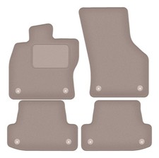 Tapis de sol en velours Beige