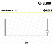 Connecting Rod Bearing GLYCO