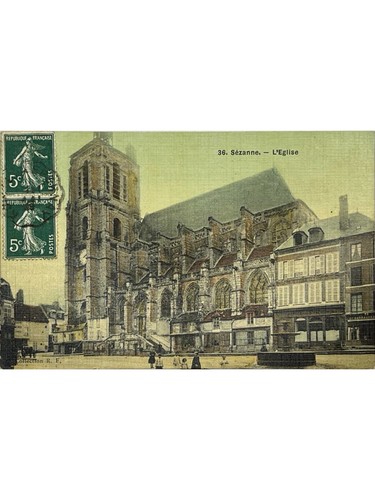 Sézanne l église - –, l'église